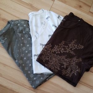 Set of 3 Sonoma Tshirts, Size M